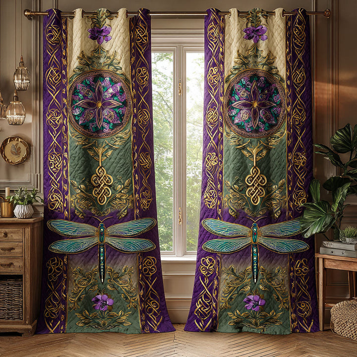Cortinas Acolchadas Sueño de Lavanda
