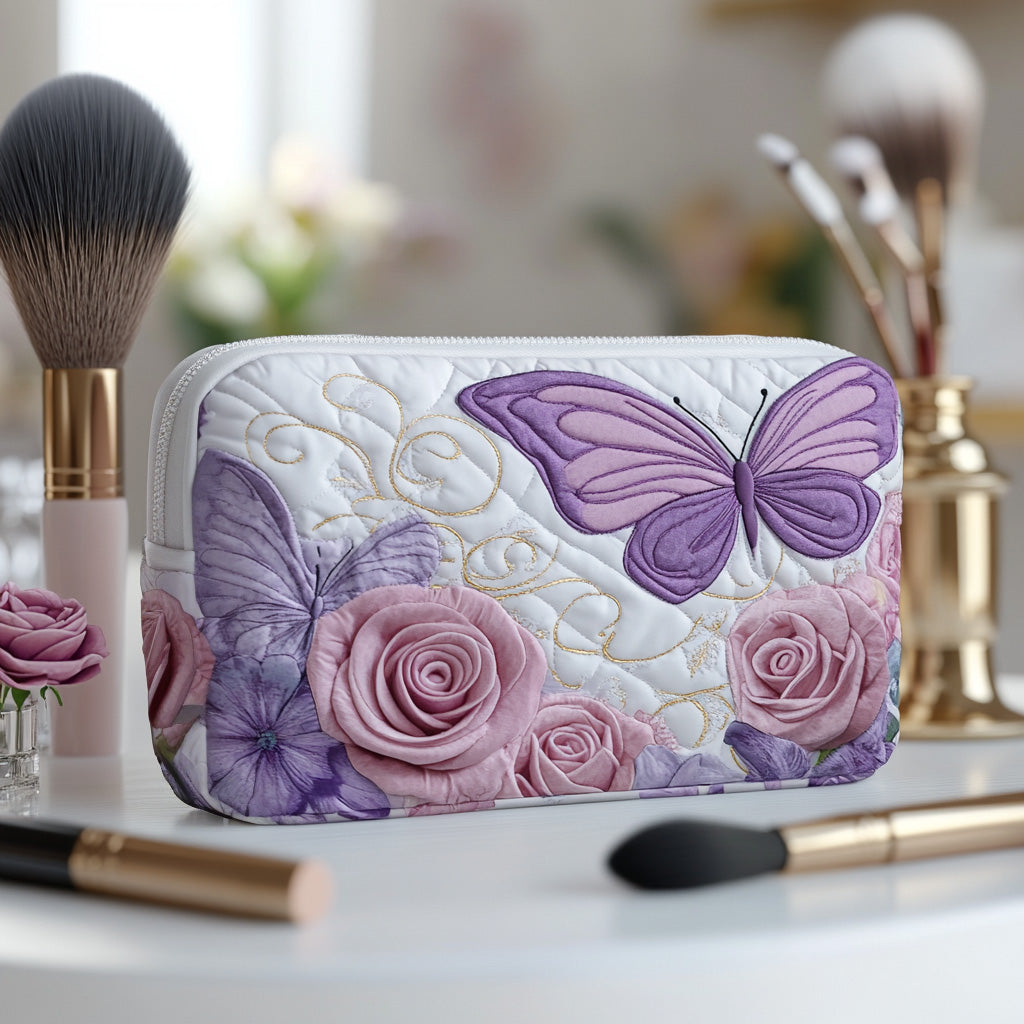 Bolsa de Maquillaje Acolchada Lavender Grace
