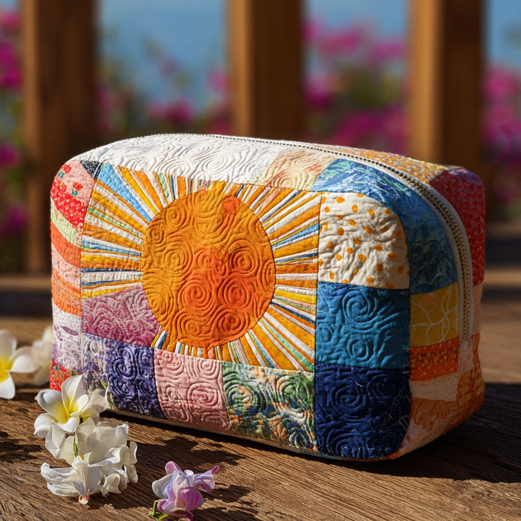 Bolsa de Maquillaje Acolchada Lazy Sun