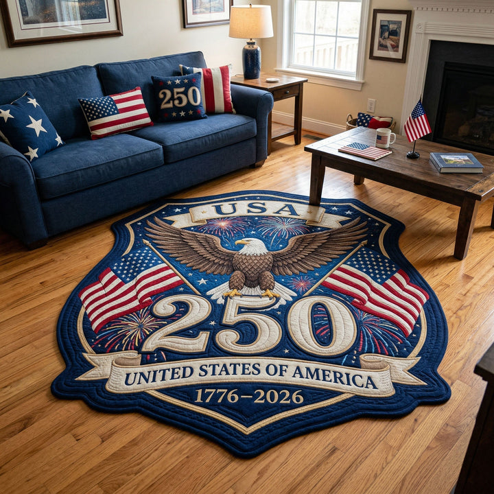 Alfombra de Área en Forma Personalizada Emblema de Libertad