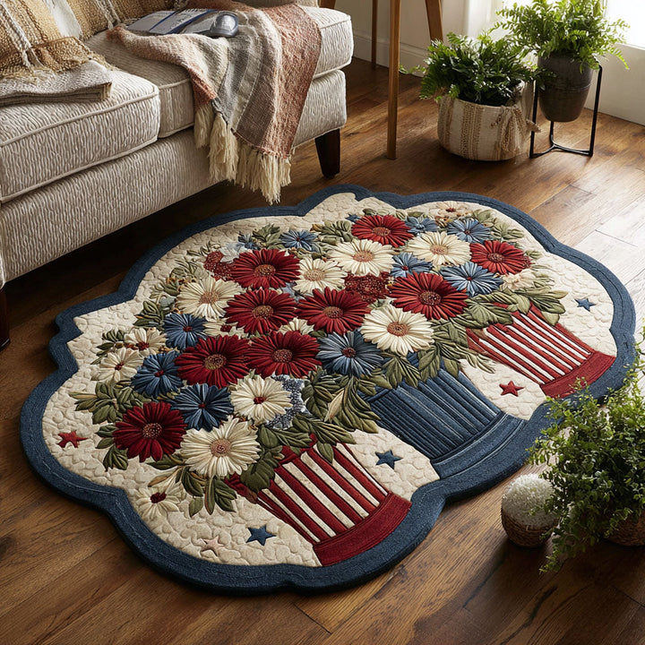 Alfombra de Área de Forma Personalizada Liberty Garden