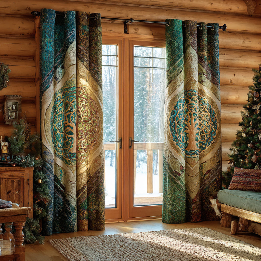 Cortinas Acolchadas Life Bloom