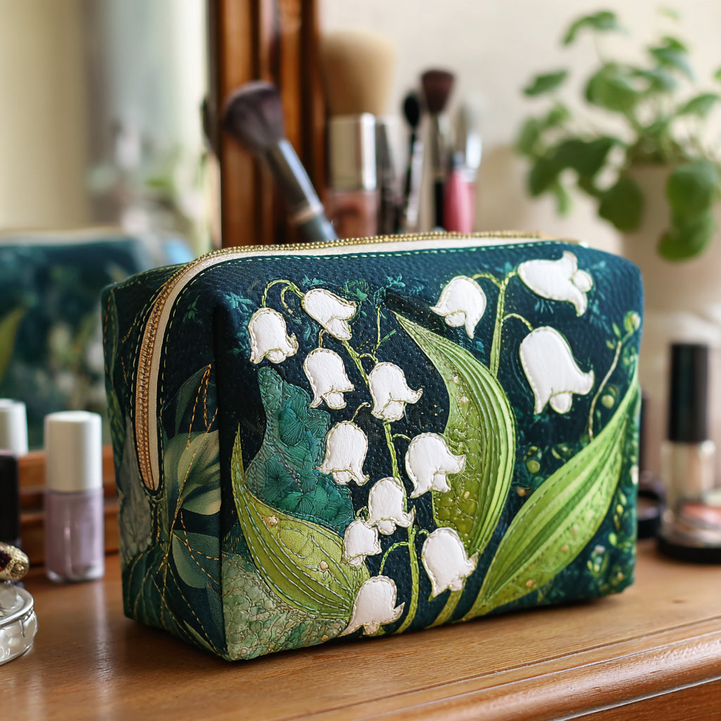 Bolsa de Maquillaje Acolchada Lily Grace