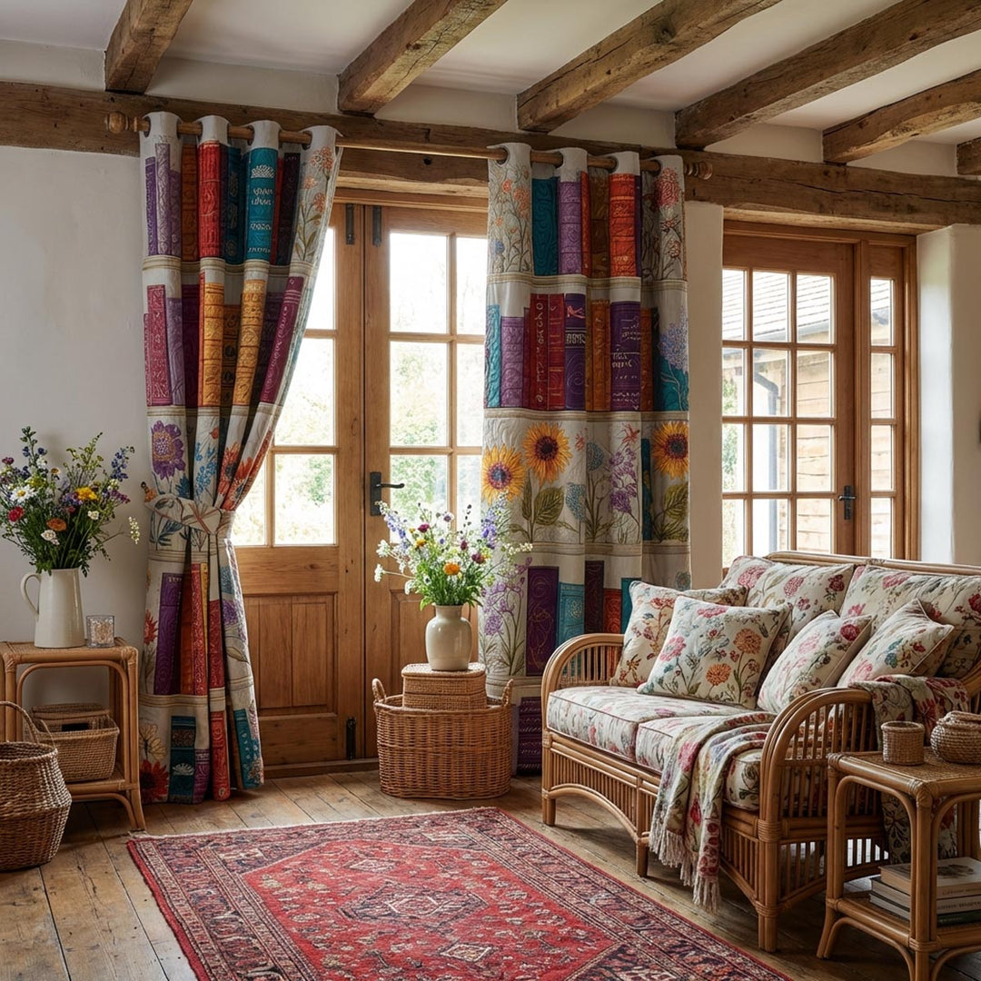 Cortinas Acolchadas Refugio Literario