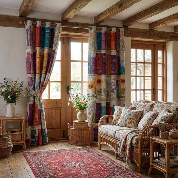 Cortinas Acolchadas Refugio Literario