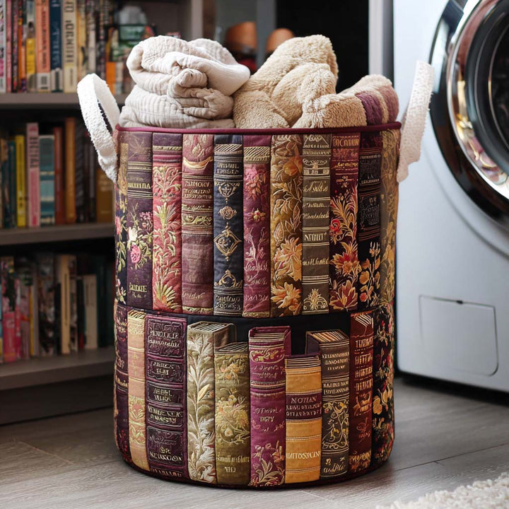 Cesta de Ropa de Cama Literaria