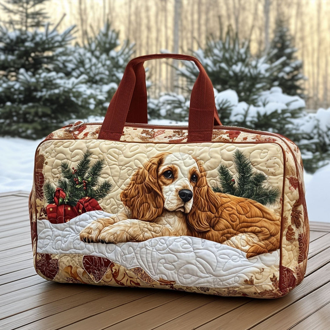 Pequeño Amor de Spaniel Bolsa de Viaje Acolchada