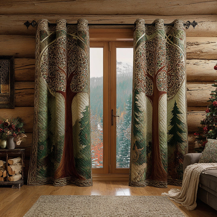 Cortinas Acolchadas Living Roots