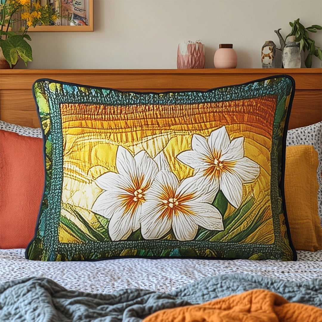 Funda de Almohada de Ropa de Cama Acolchada Ocean Serenity