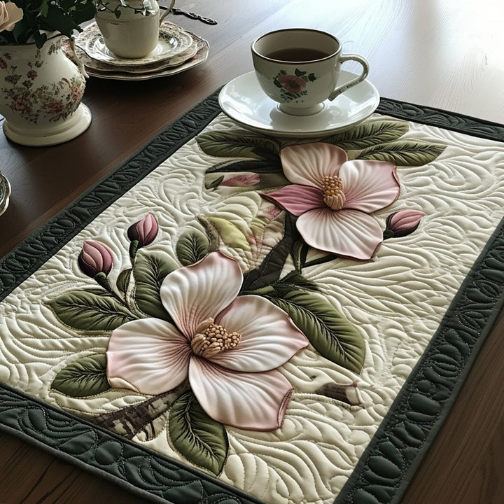 Mantel Individual Acolchado Magnolia Whispers