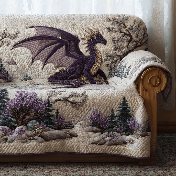 Funda de Sofá Acolchada Dragón Majestuoso