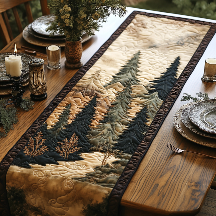 Caminito de Mesa Acolchado Majestuoso