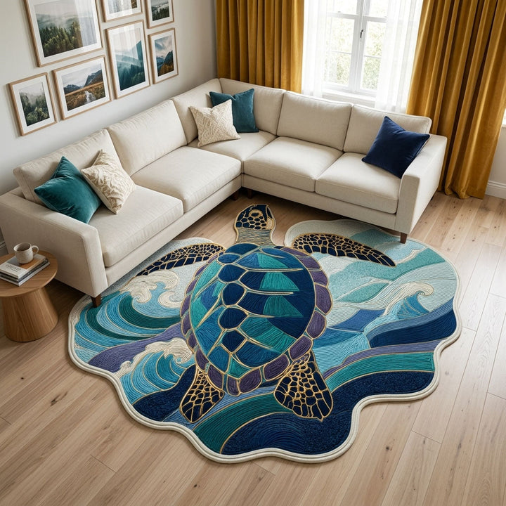 Alfombra de Área Personalizada Marine Bliss