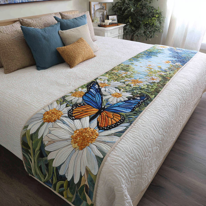 Caminito de Cama Acolchado Mariposa de Pradera