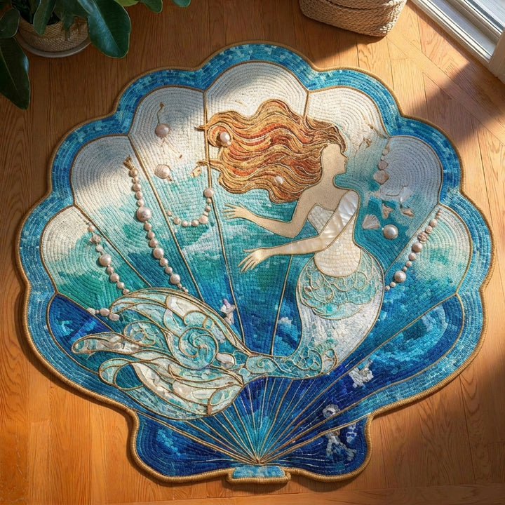 Alfombra de Área de Forma Personalizada Sirena Calm