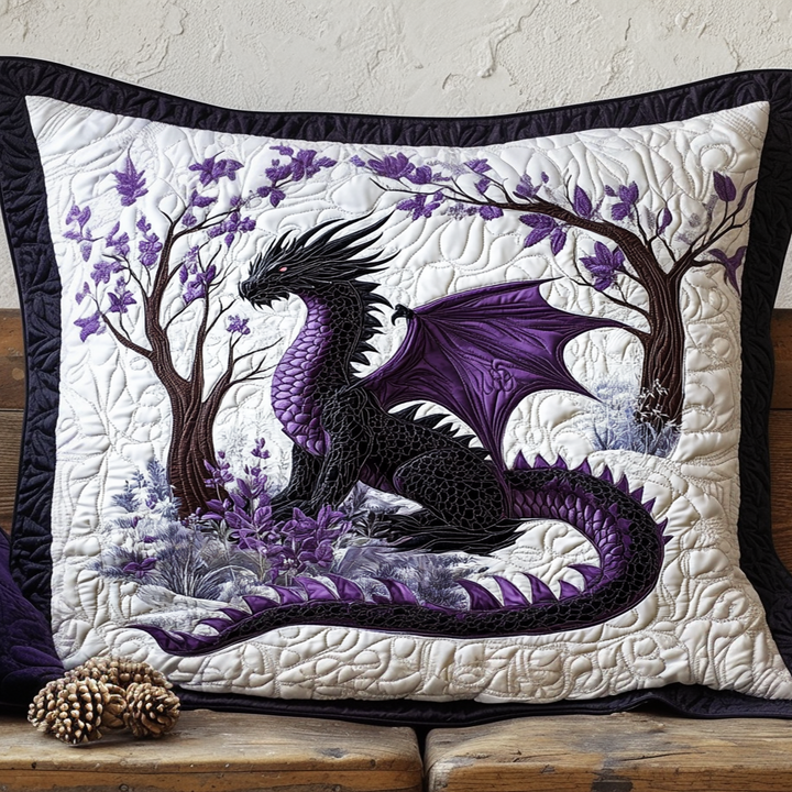 Funda de Almohada de Ropa de Cama Acolchada Midnight Fury