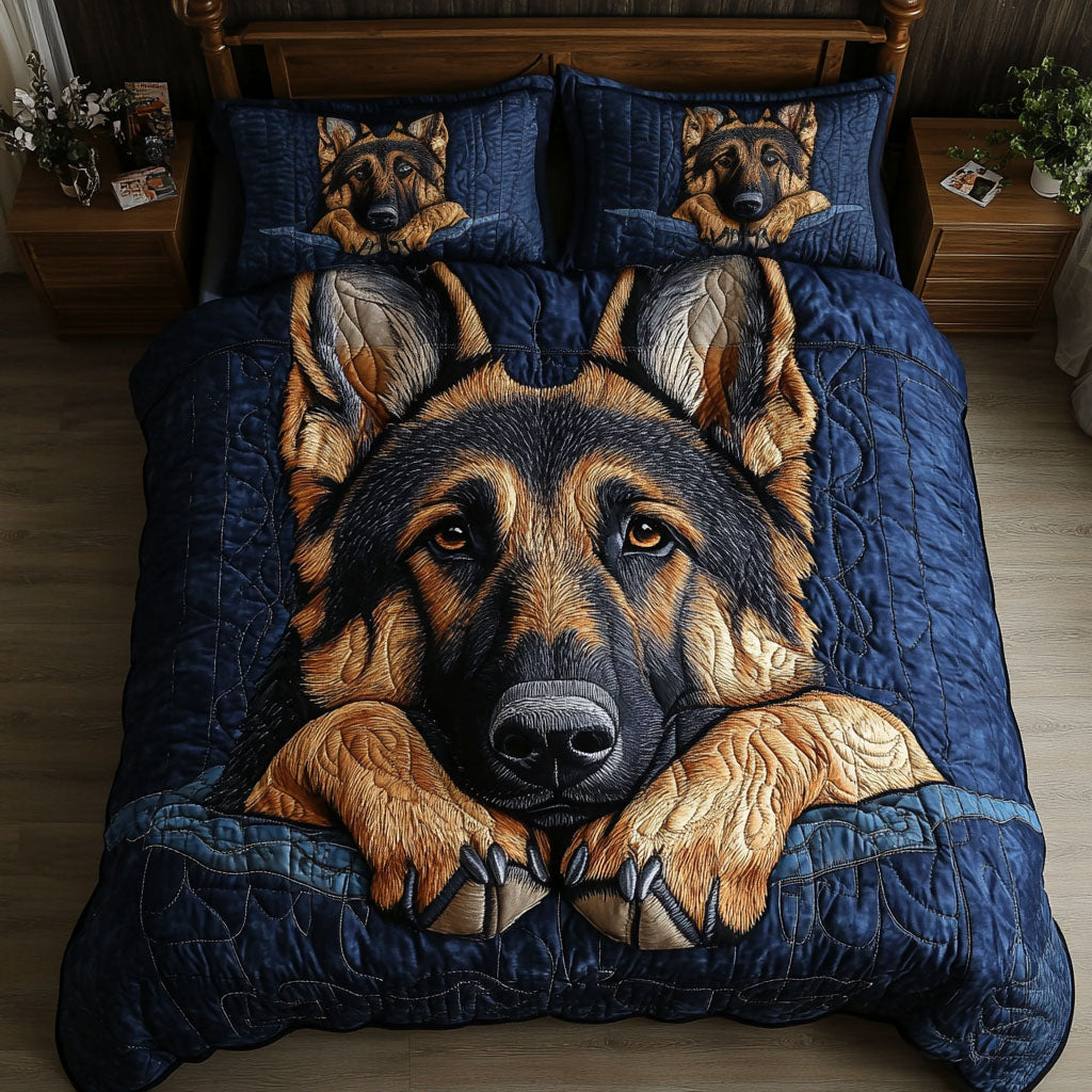 Juego de Ropa de Cama Acolchada de 3 Piezas Midnight Stare