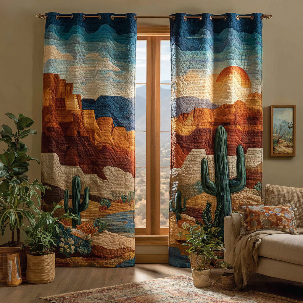 Cortinas Acolchadas Monolith Cactus Vista