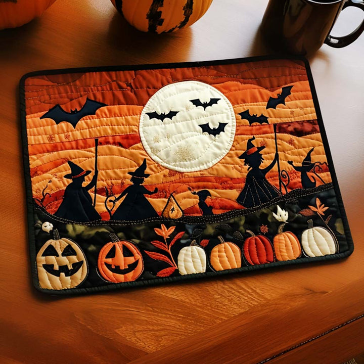 Mantelito de Halloween Iluminado por la Luna