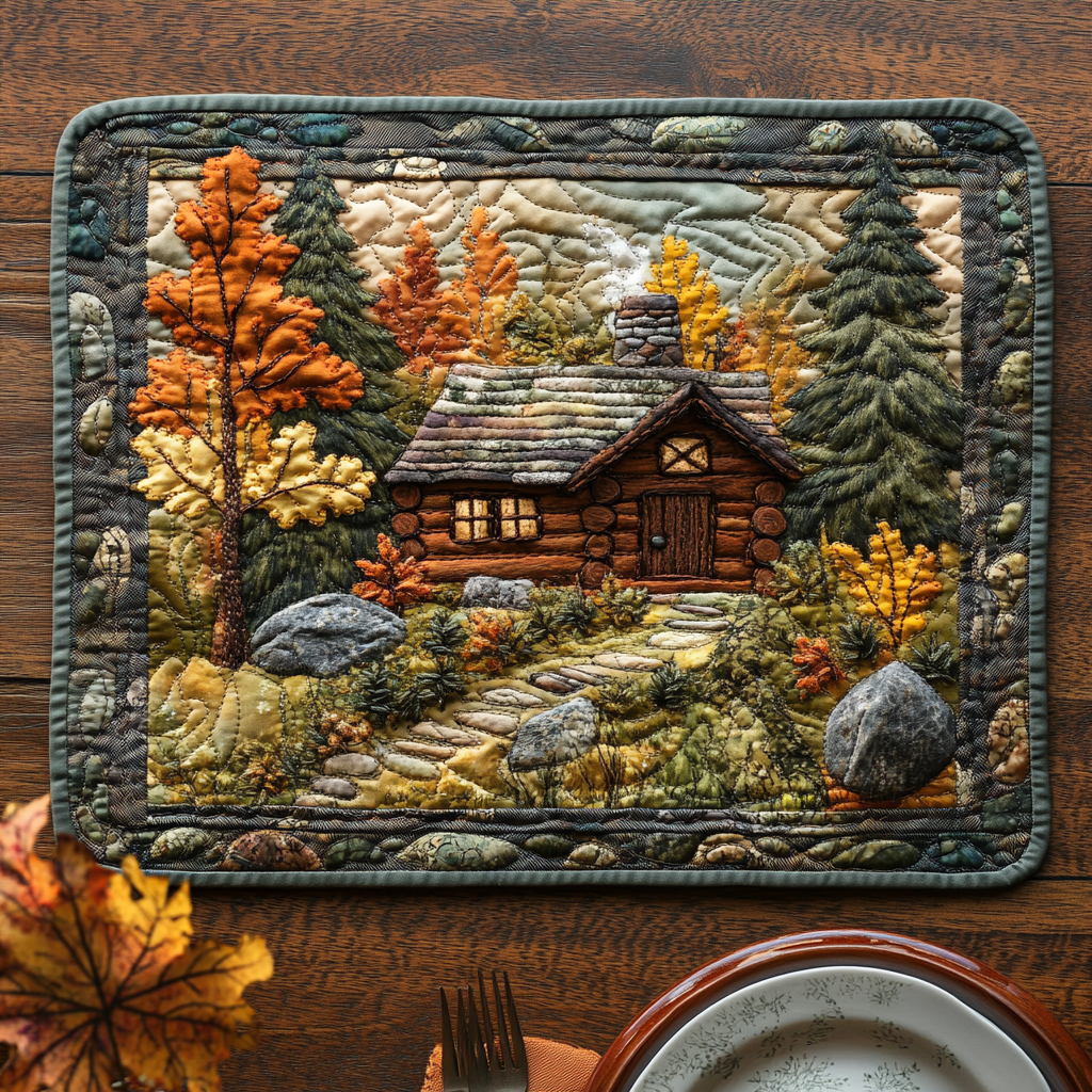 Mantel Individual Acolchado Mountain Hearth