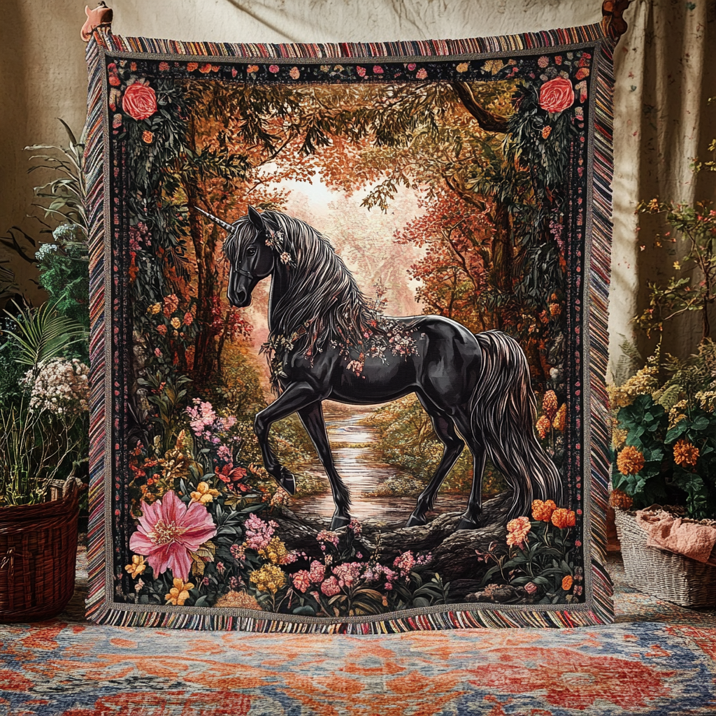 Manta Woven Unicorn Mystic Moon