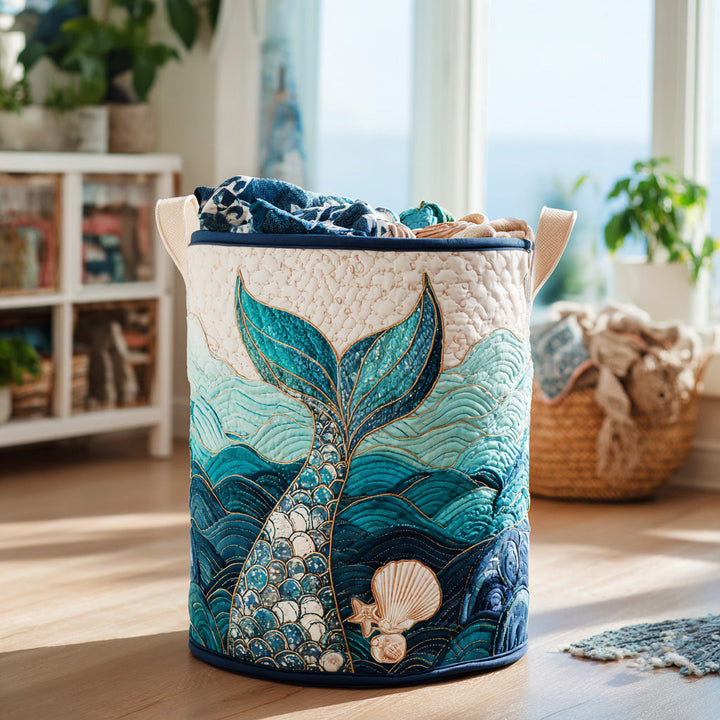 Cesta de Ropa Acolchada Mystic Current