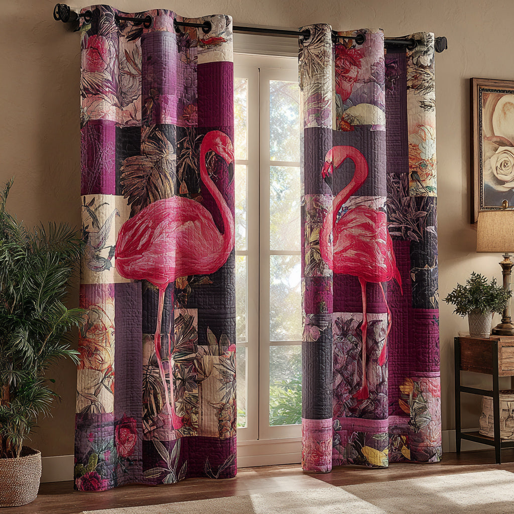 Cortinas Acolchadas de Flamenco Místico