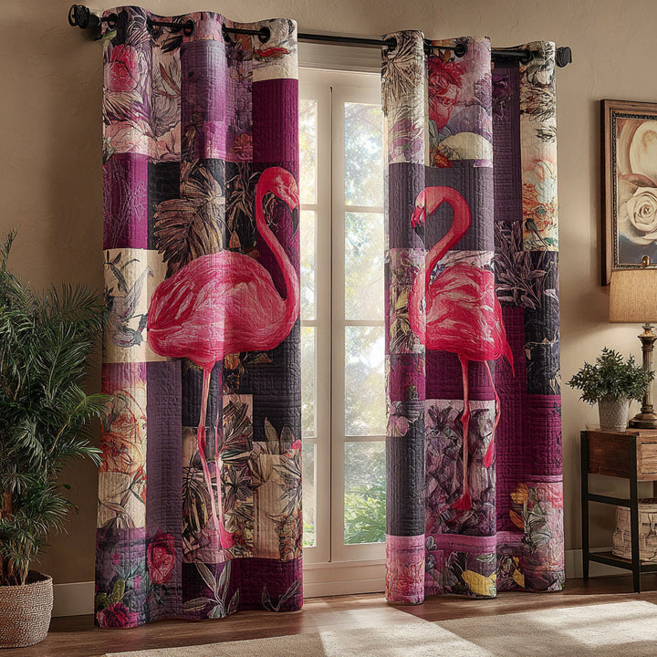 Cortinas Acolchadas de Flamenco Místico