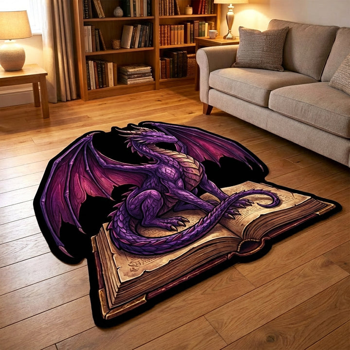 Alfombra de Área en Forma Personalizada Mystic Tome