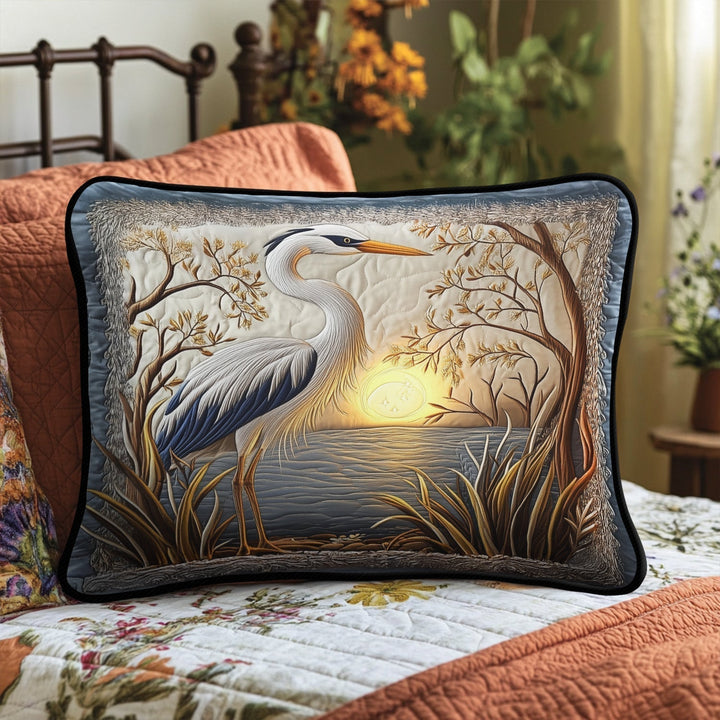 Funda de Almohada de Cama Acolchada Elegancia del Río