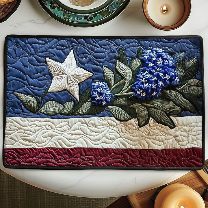 Mantel Individual Elegante con Acolchado