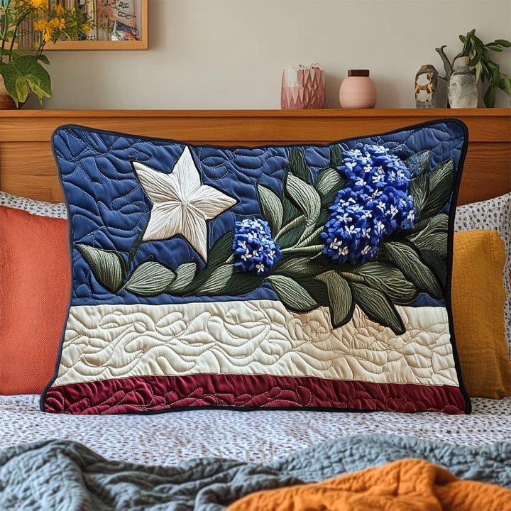 Funda de Almohada de Ropa de Cama Acolchada Elegante