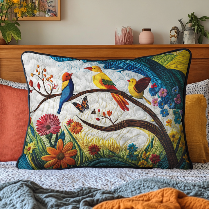 Funda de Almohada de Edredón "Delicia de Aves"
