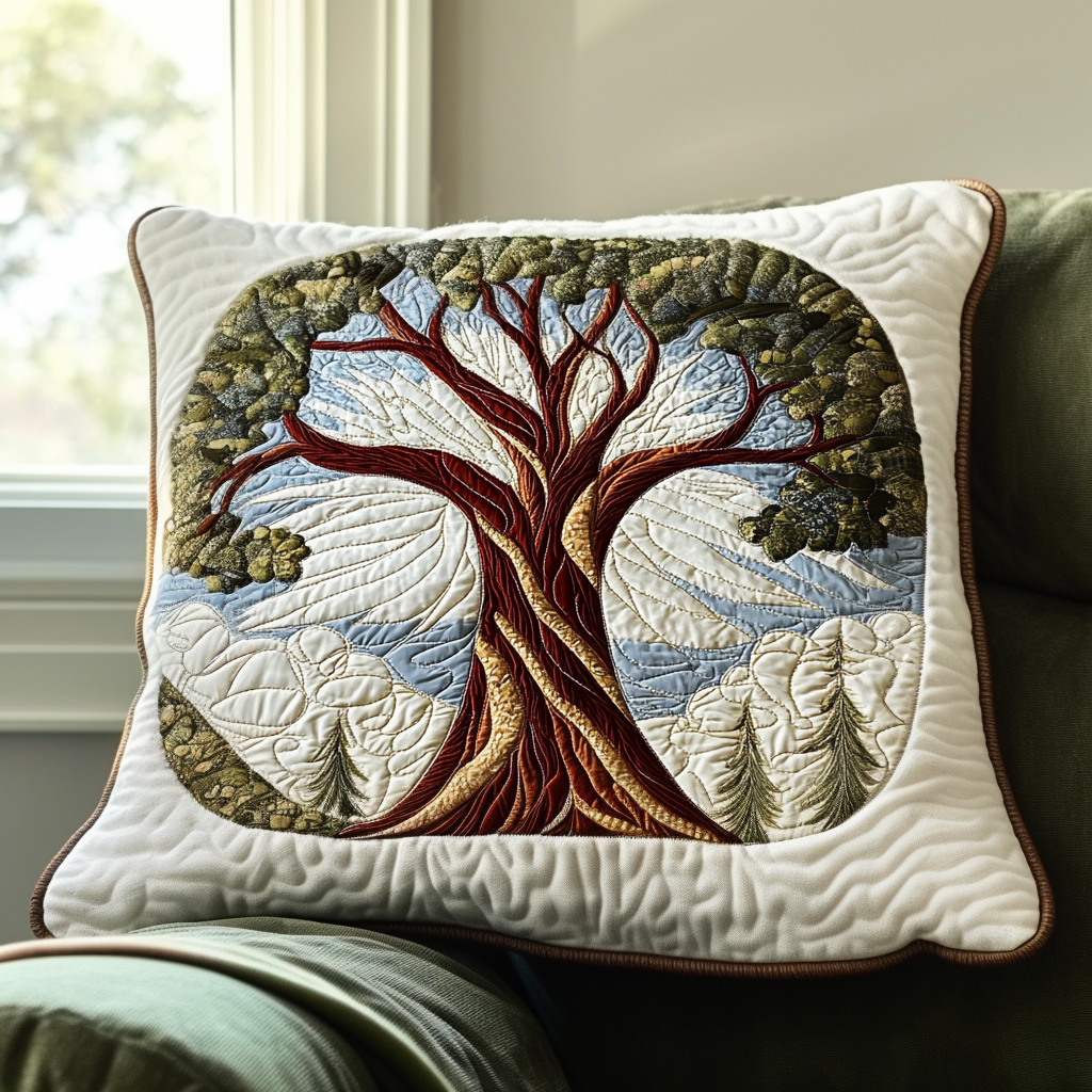 Funda de Almohada con Acolchado Nature Embrace