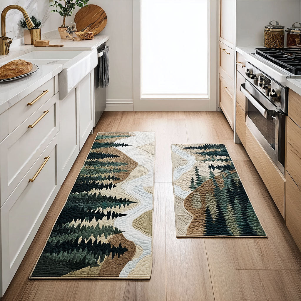 Alfombra de Área de Escena Natural para Cocina