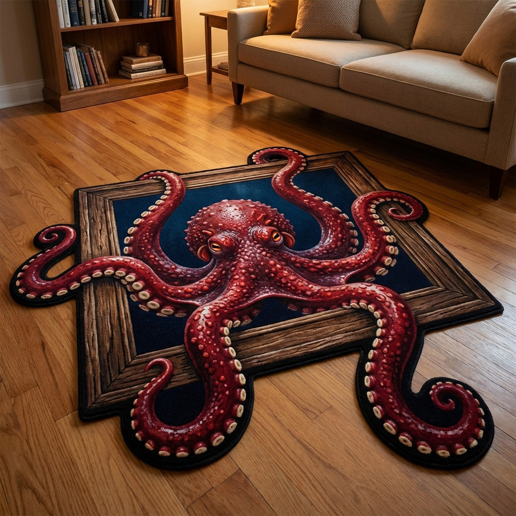 Alfombra de Área en Forma Personalizada Nautical Beast