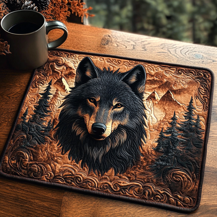 Mantel Individual Acolchado Nightfall Howl