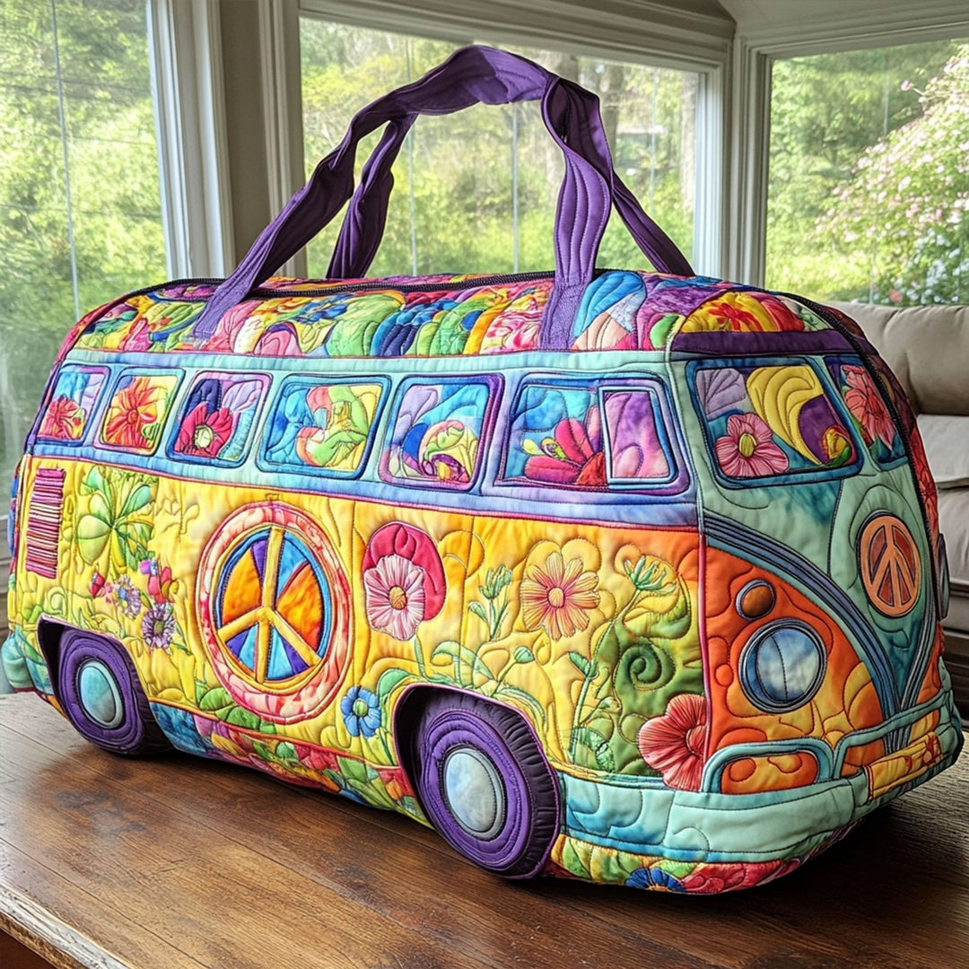 Bolsa de viaje acolchada con encanto nómada