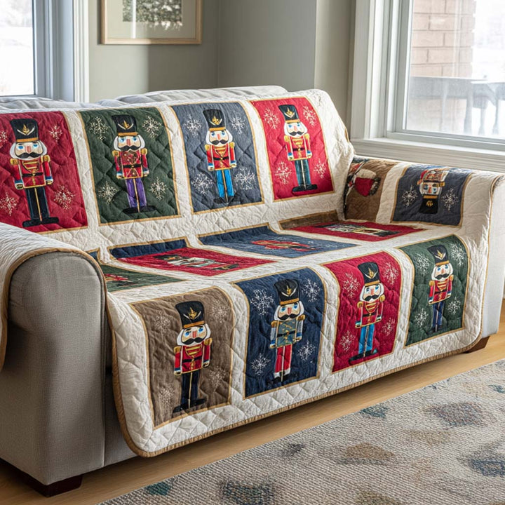 Funda de Sofá Acolchada Desfile de Cascanueces