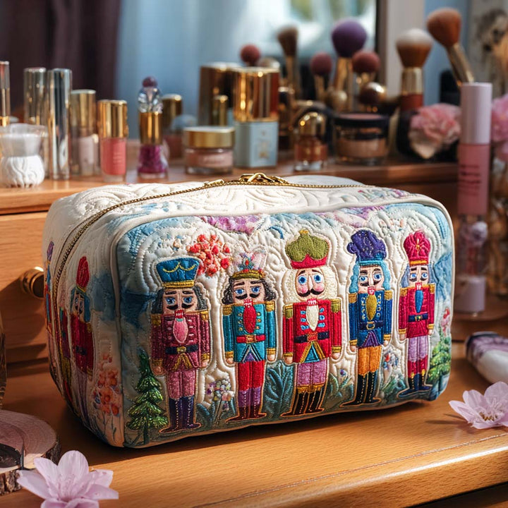 Bolsa de Maquillaje Acolchada Tesoro de Cascanueces