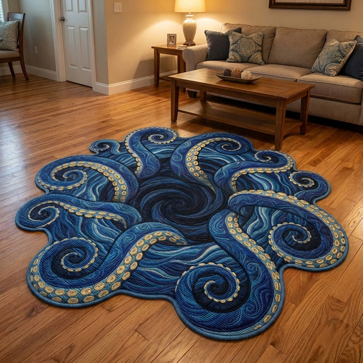 Alfombra de Área Personalizada Océano Abismo