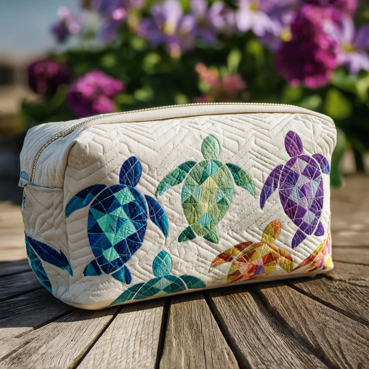 Bolsa de Maquillaje Acolchada Ocean Drift