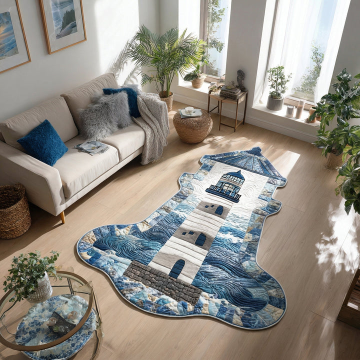 Alfombra de Área en Forma Personalizada Nautilus Horizonte Oceánico