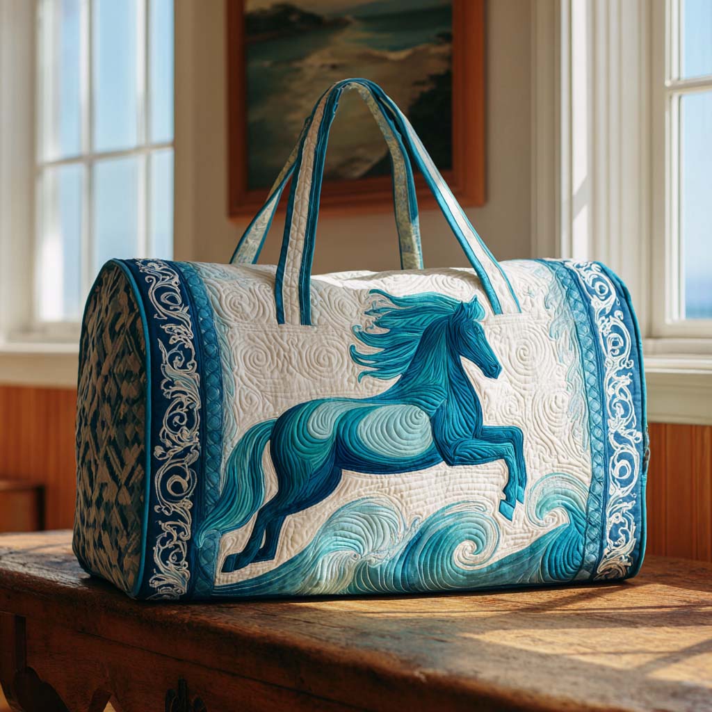 Bolsa de Viaje Acolchada Ocean Horse