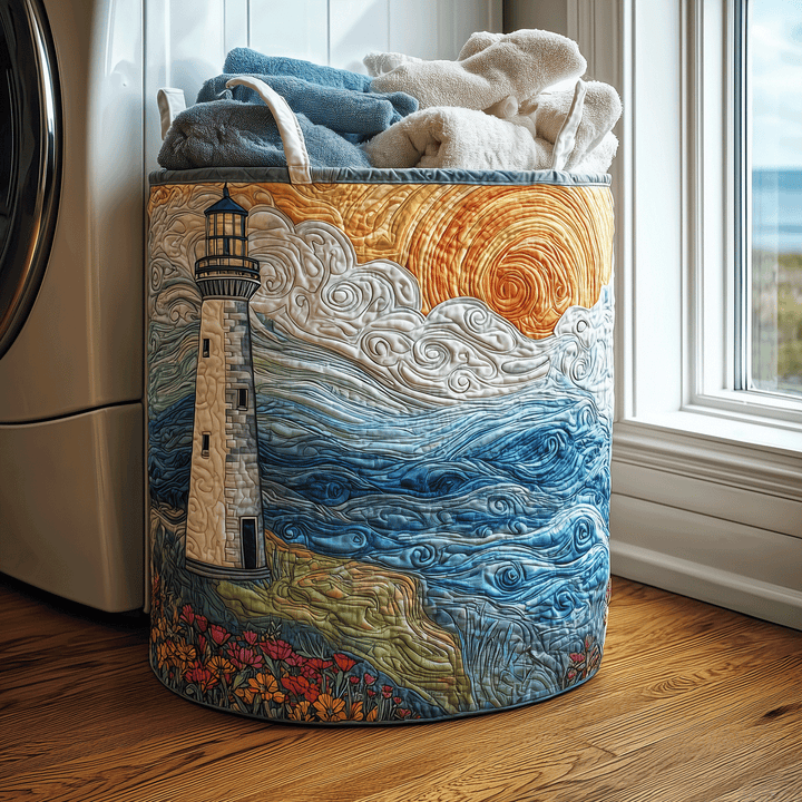 Cesta de Ropa Acolchada Ocean Light