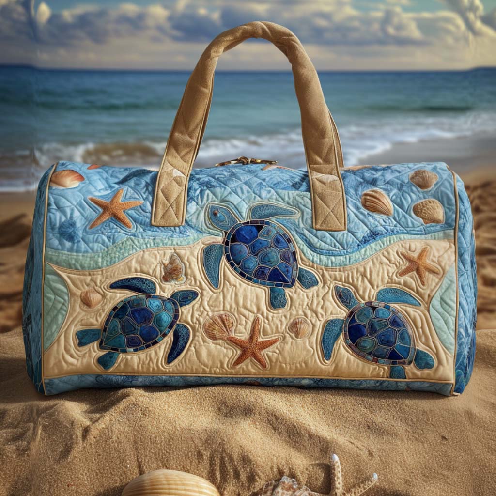 Bolsa de Viaje Acolchada de Tortugas Marinas