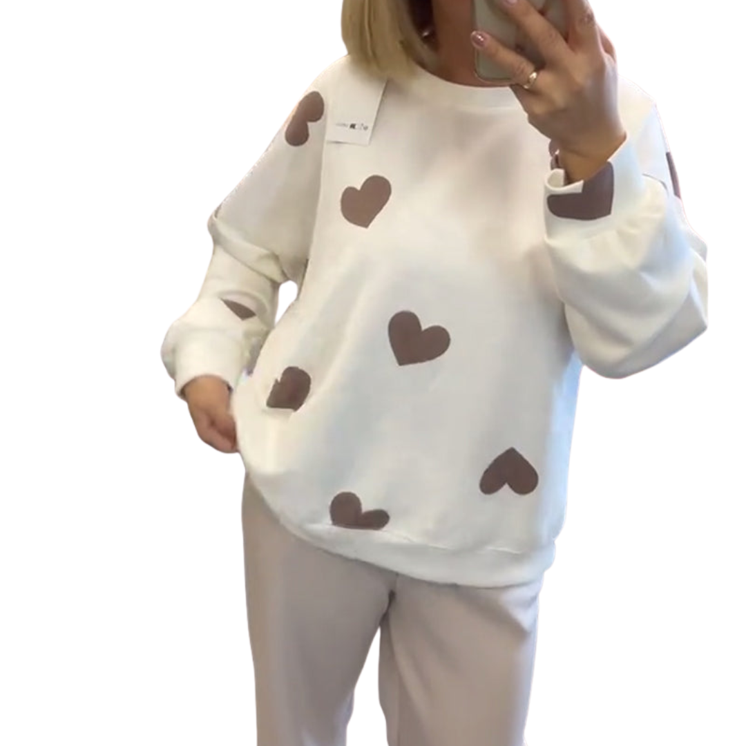 KATE™|MAGLIONE CUORI CHIC