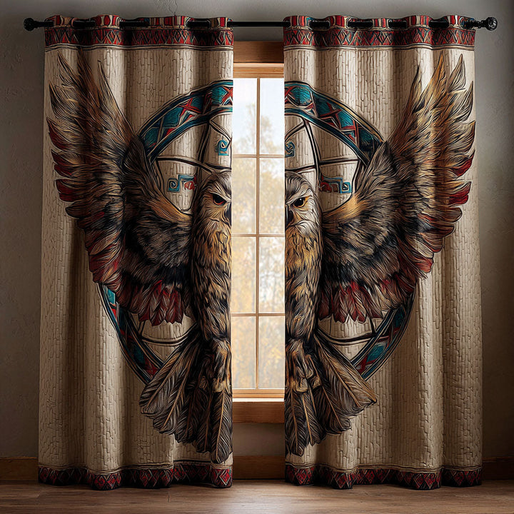 Cortinas Acolchadas Owl Echo
