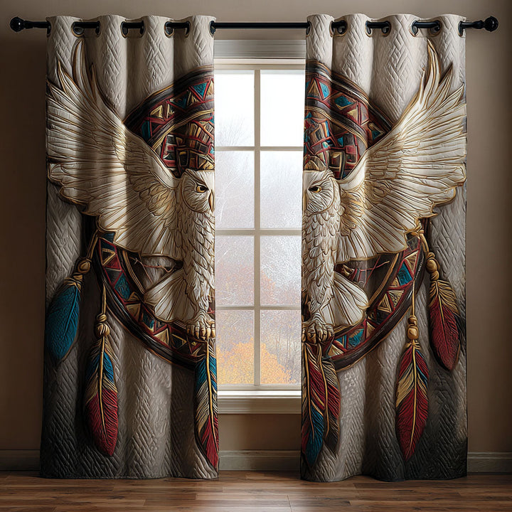 Cortinas Acolchadas de Espíritu de Búho