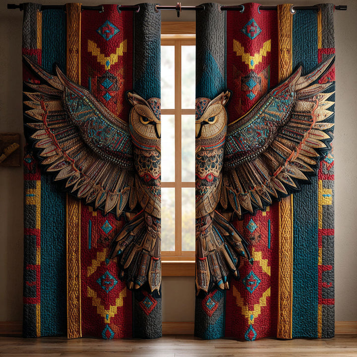 Cortinas Acolchadas de Búho